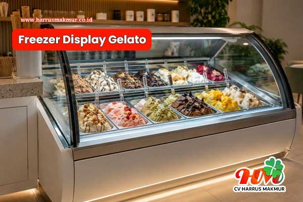 Freezer Display Gelato
